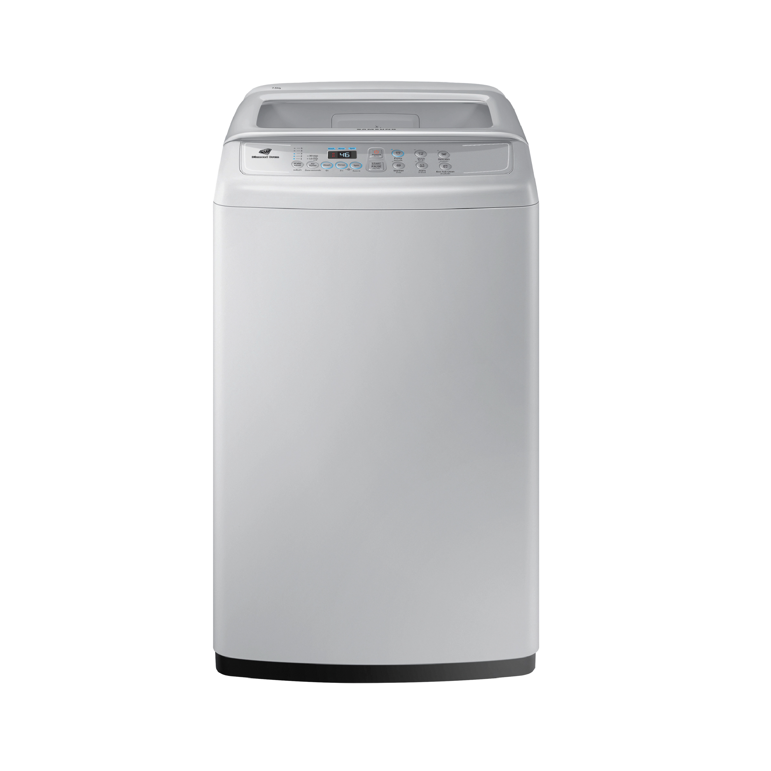 เครื่องซักผ้ายี่ห้อไหนดีรุ่นฮิตที่มีเทคโนโลยี Wobble จาก Samsung รุ่น WA75H4000SG/ST