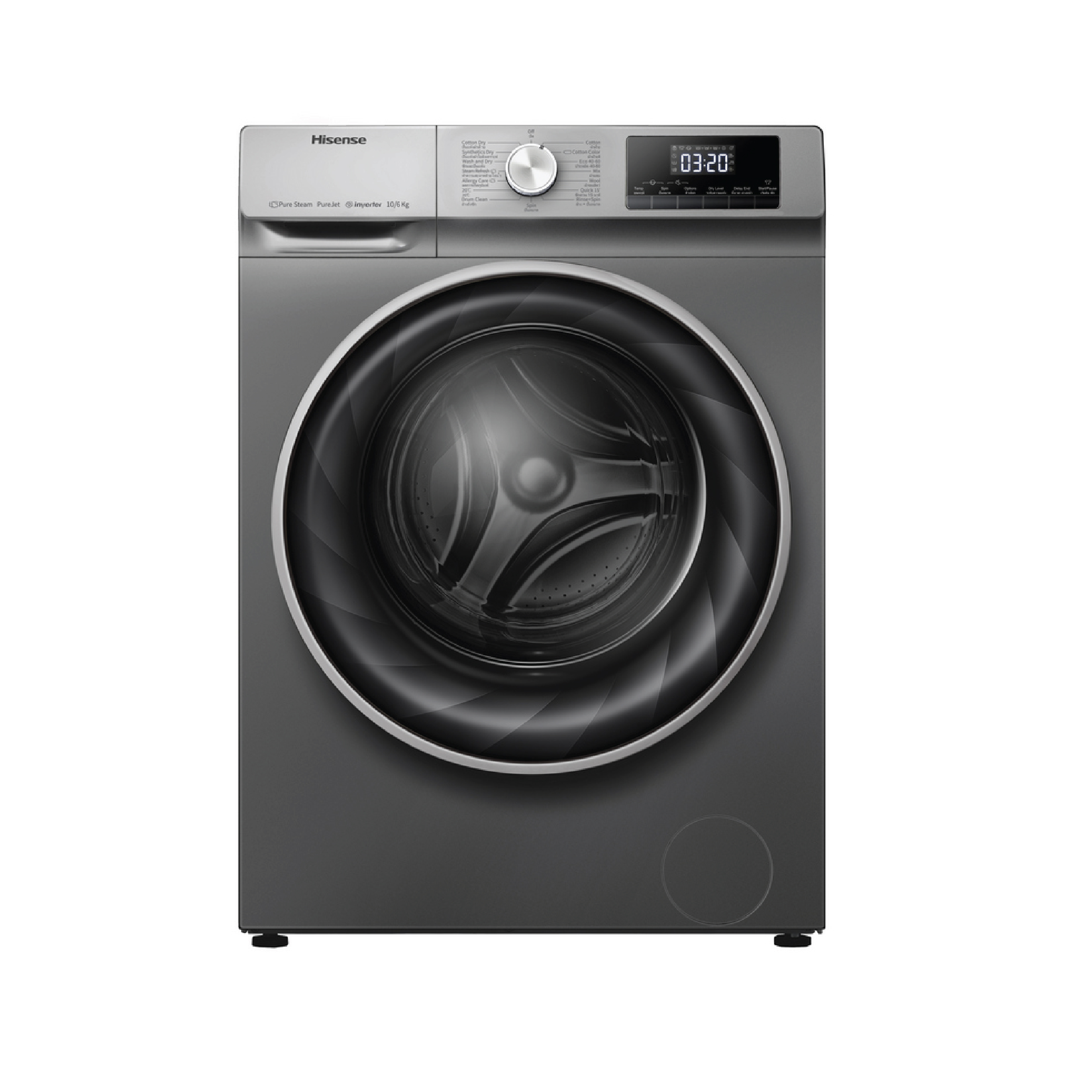 แนะนำเครื่องซักผ้าพร้อมอบผ้าในอย่าง Hisense รุ่น WDQY1014EVJMT