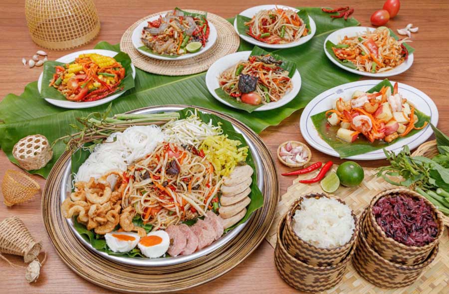 รับส่วนลด 5%* ที่ร้านส้มตำ ศรีนครินทร์