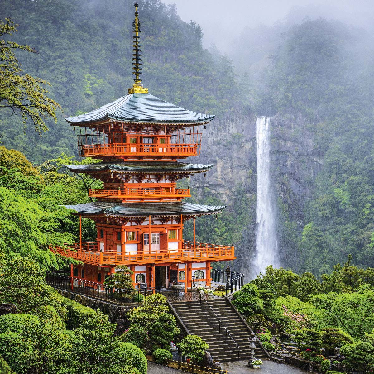 สถานที่ท่องเที่ยวประเทศญี่ปุ่น Nachi Falls วากายามะ