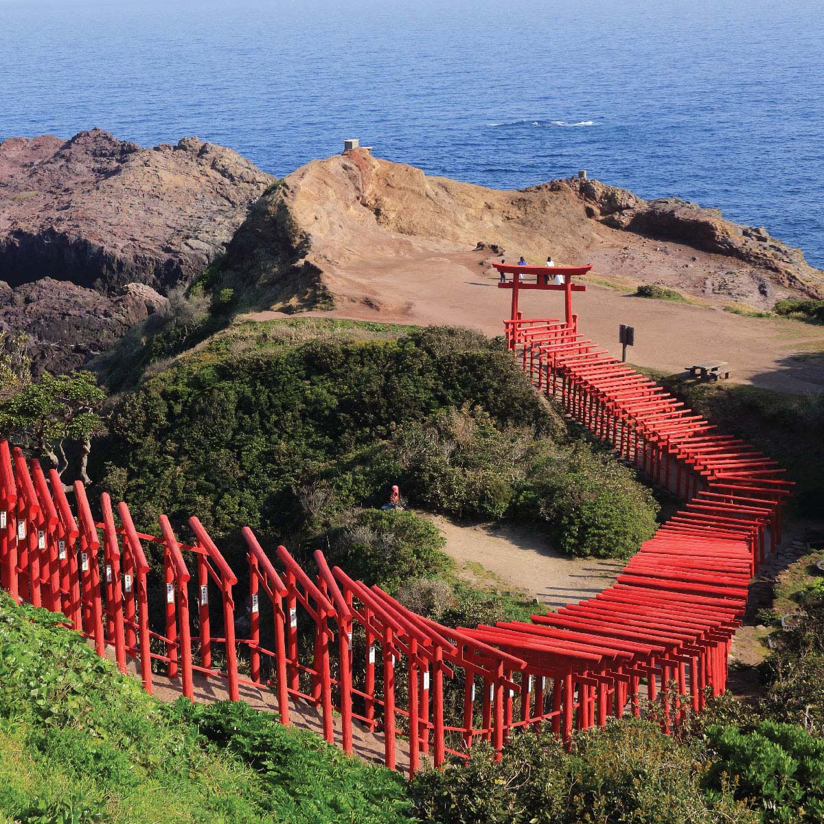 Motonosumi Inari Shrine ยามากุจิ สถานที่ท่องเที่ยวประเทศญี่ปุ่น