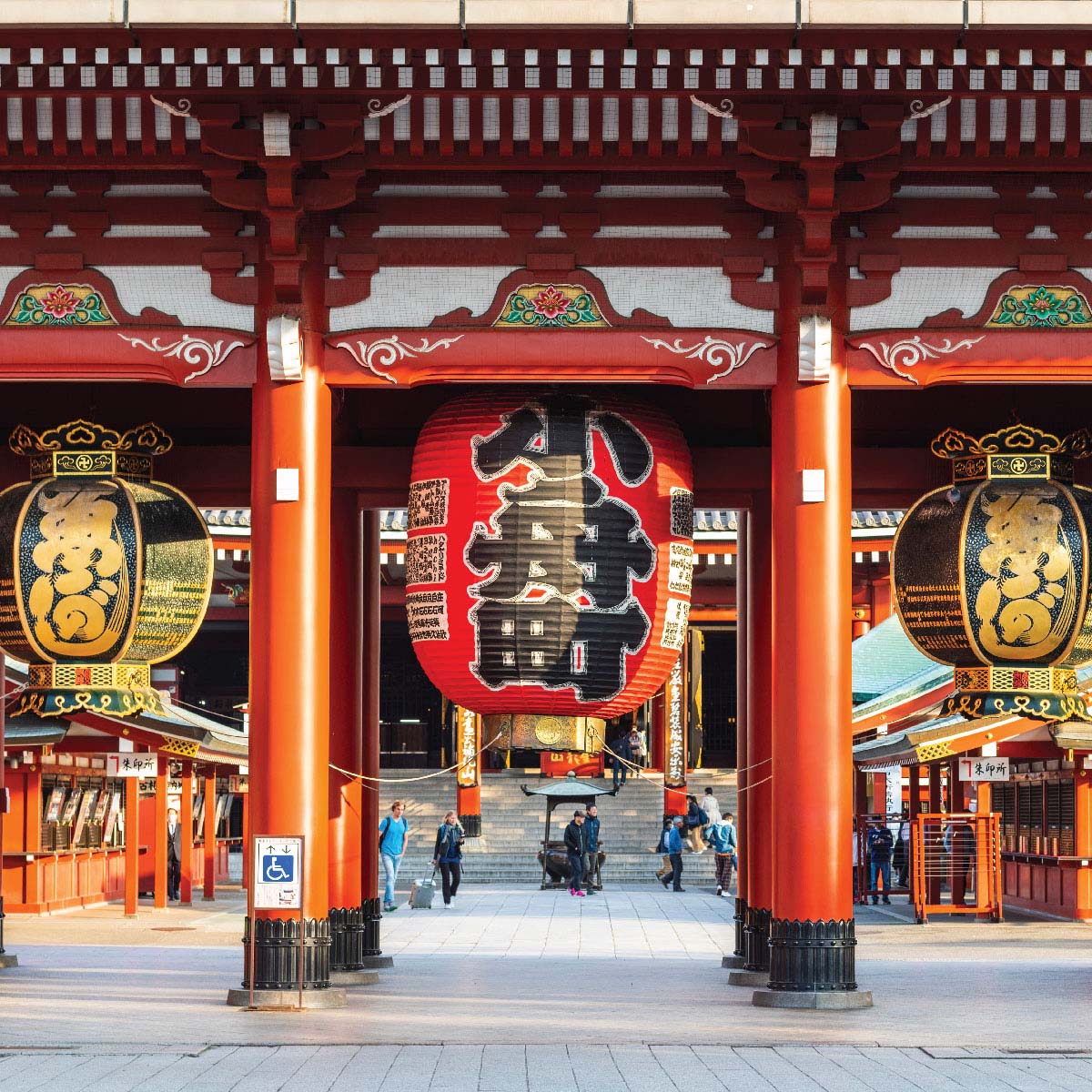 สถานที่ท่องเที่ยวประเทศญี่ปุ่น Sensoji Temple โตเกียว