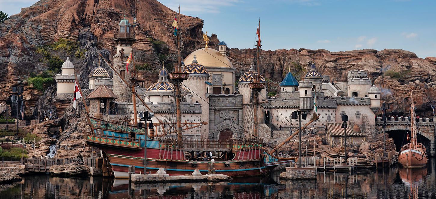 Arabian Coast หนึ่งในโซนเครื่องเล่นน่าสนใจของโตเกียวดิสนีย์ซี