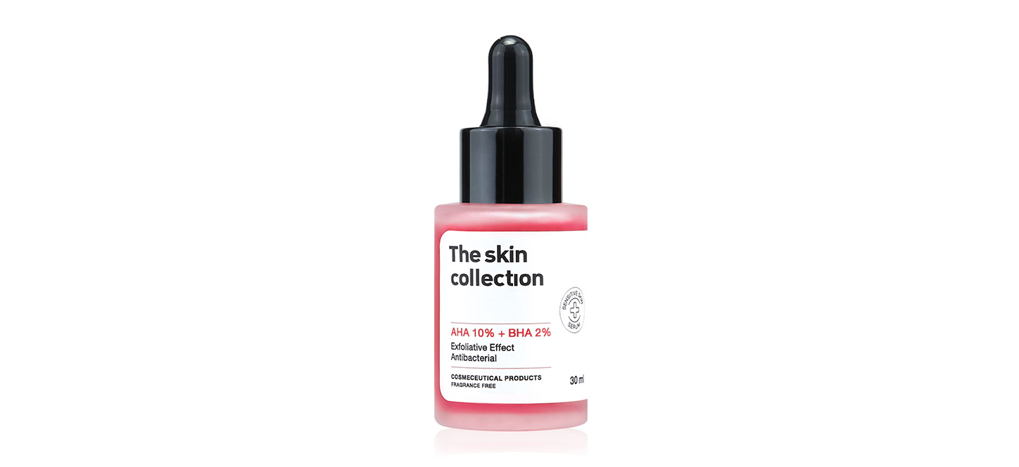 เซรั่มลดรอยสิวผิวแพ้ง่ายจาก The skin Collection Serum AHA10% + BHA2%