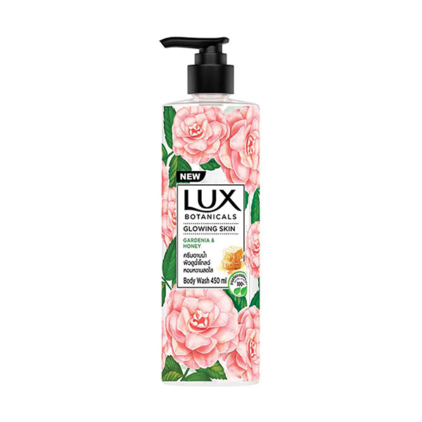 ครีมอาบน้ำผิวขาวจาก Lux Shower Botanical Glowing Skin