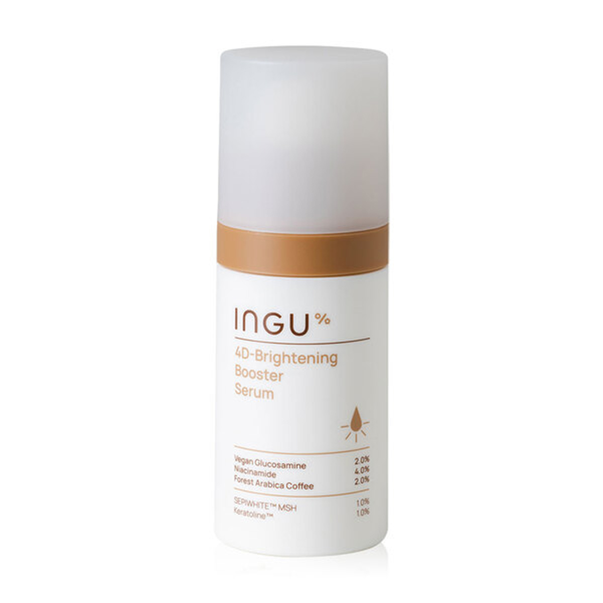 เซรั่มลดรอยสิวผิวแพ้ง่ายจาก INGU Skin 4D-Brightening Booster Serum