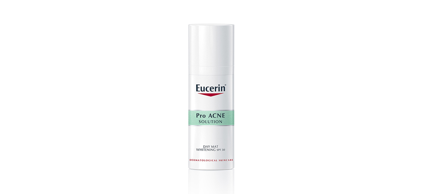 เซรั่มลดรอยสิวผิวแพ้ง่ายจาก Eucerin Pro Acne Solution Day Mat Whitening
