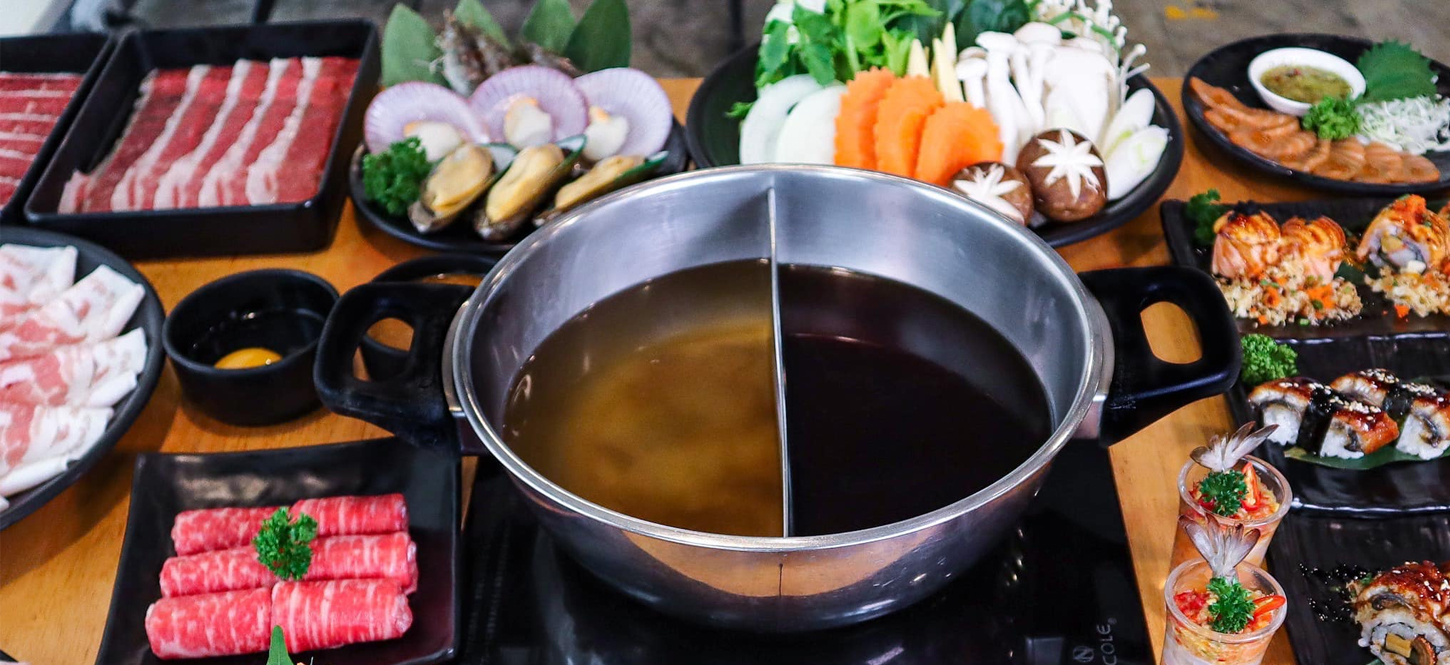 Penguin Eat Shabu