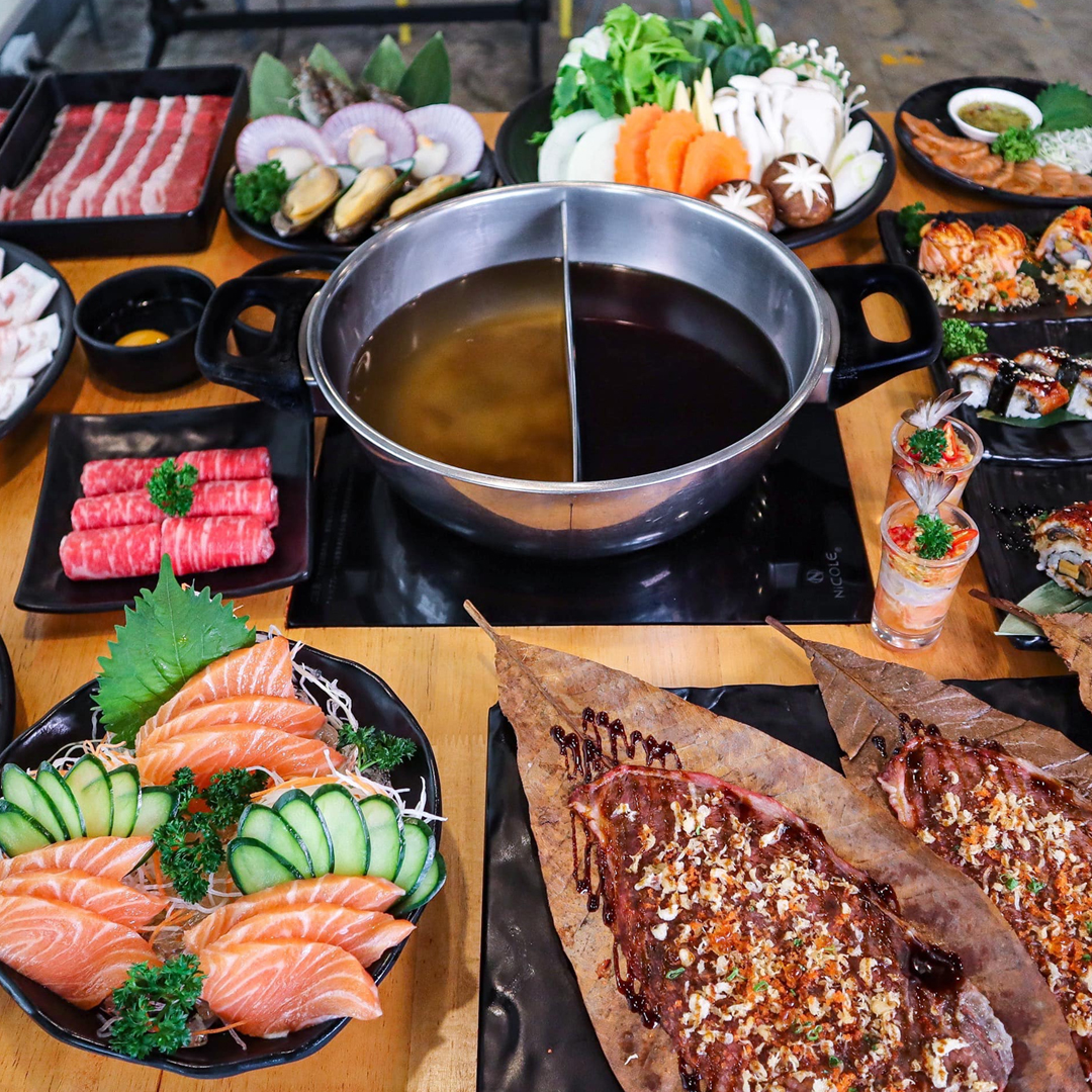 Penguin Eat Shabu