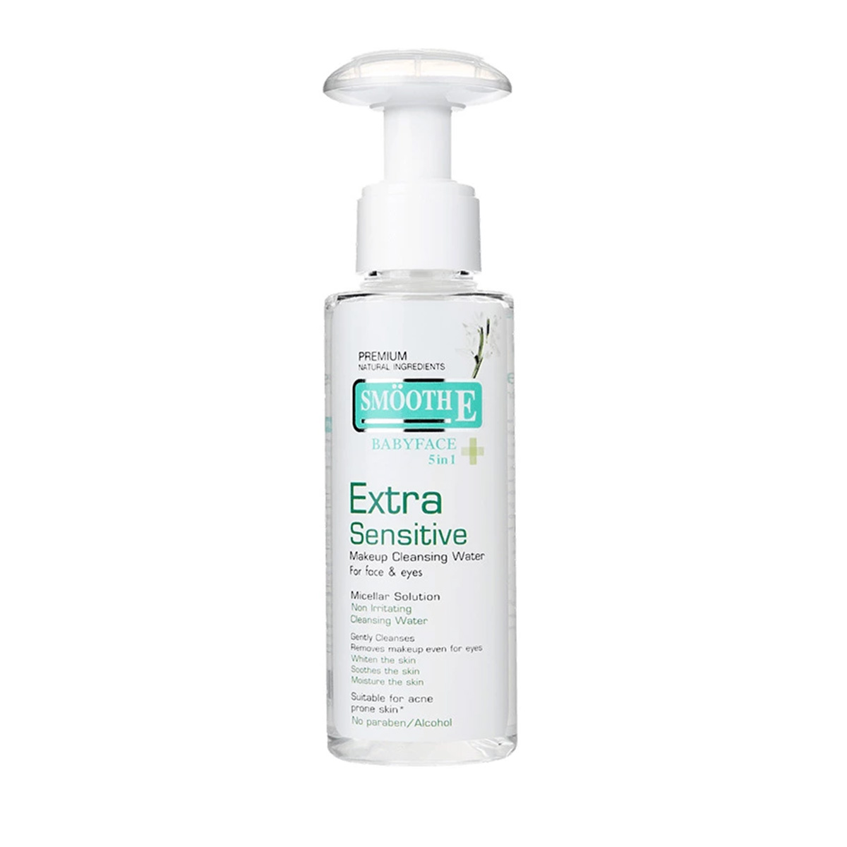 คลีนซิ่งผิวแพ้ง่าย Smooth E Extra Sensitive Makeup Cleansing Water