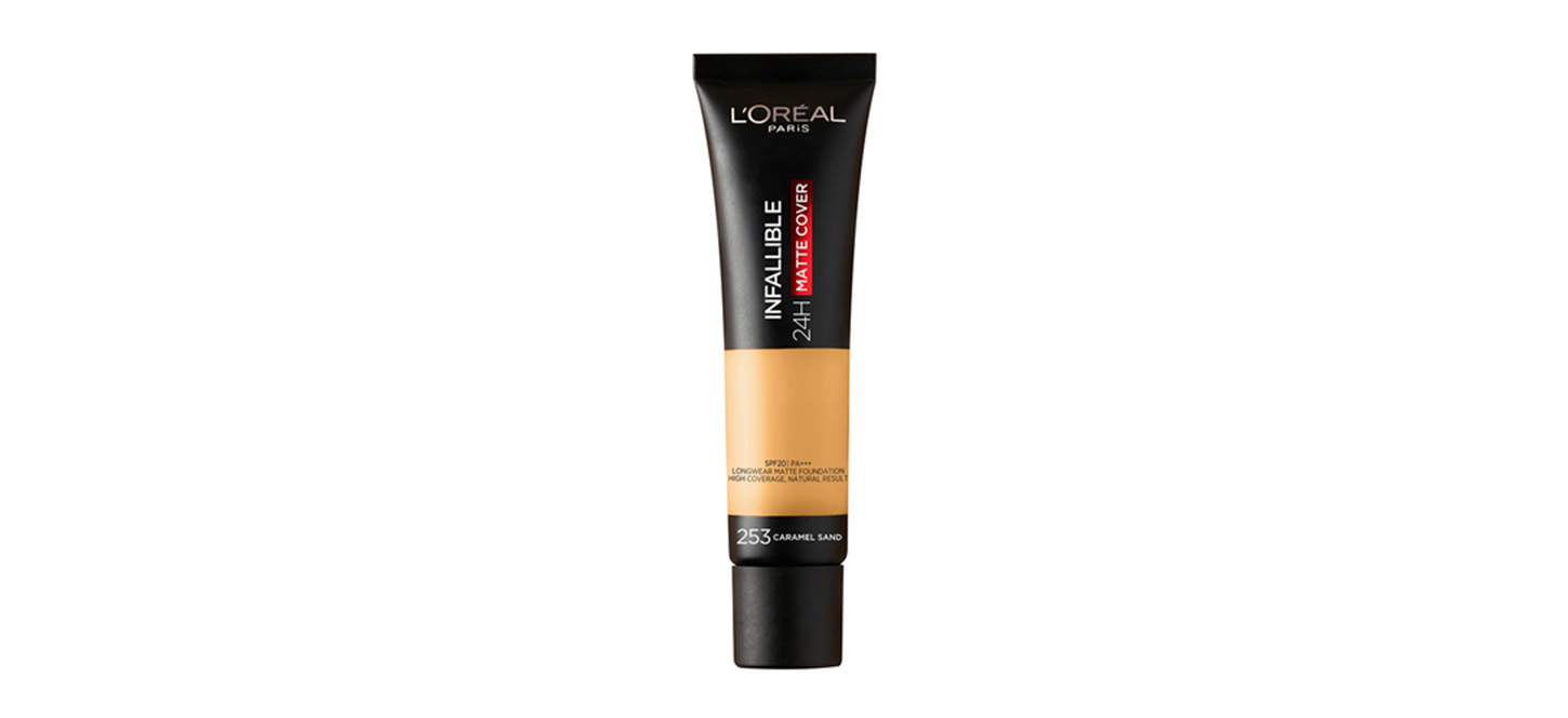 รองพื้นคุมมันไม่ติดแมส L'Oréal Paris Infallible 24H Matte Cover Foundation SPF 20