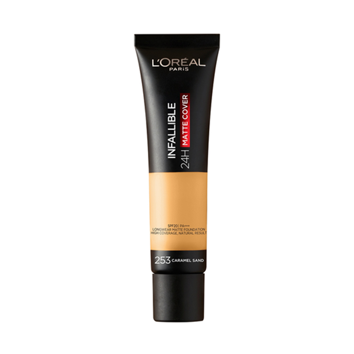 รองพื้นคุมมันไม่ติดแมส L'Oréal Paris Infallible 24H Matte Cover Foundation SPF 20