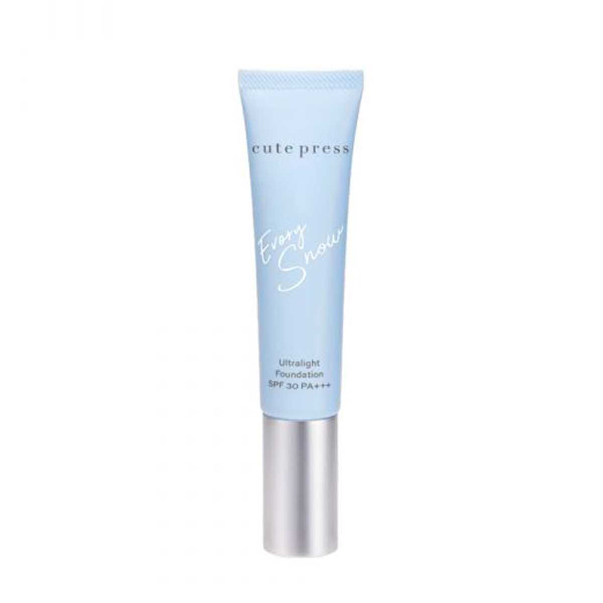 รองพื้นคุมมันไม่ติดแมส Cute Press Evory Snow Ultralight Foundation SPF 30 PA+++