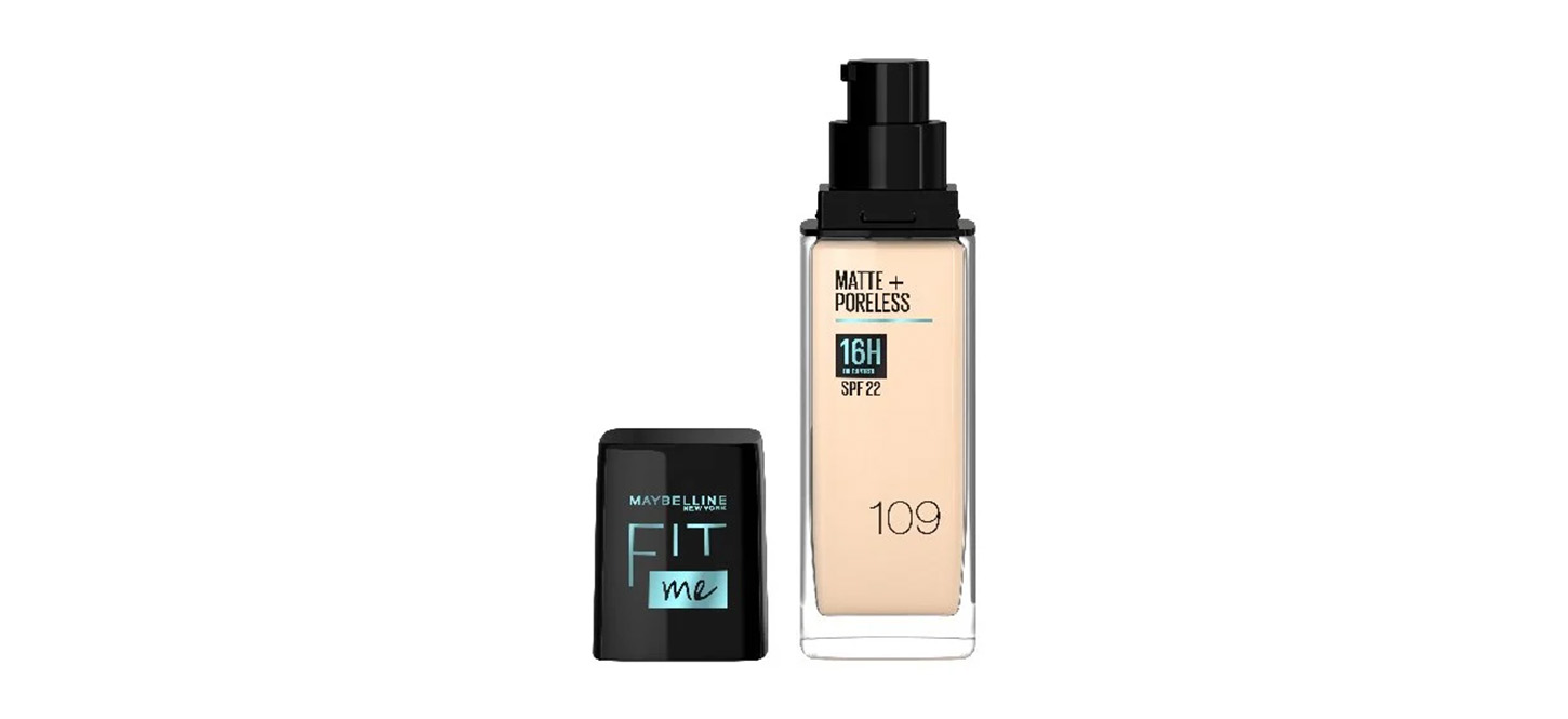 รองพื้นคุมมันไม่ติดแมส MAYBELLINE Fit Me Matte Foundation
