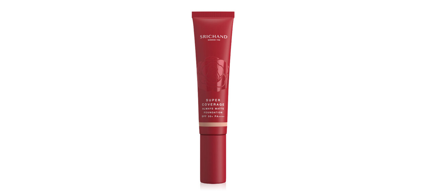 รองพื้นคุมมันไม่ติดแมส Srichand Super Coverage Foundation SPF50 PA++++
