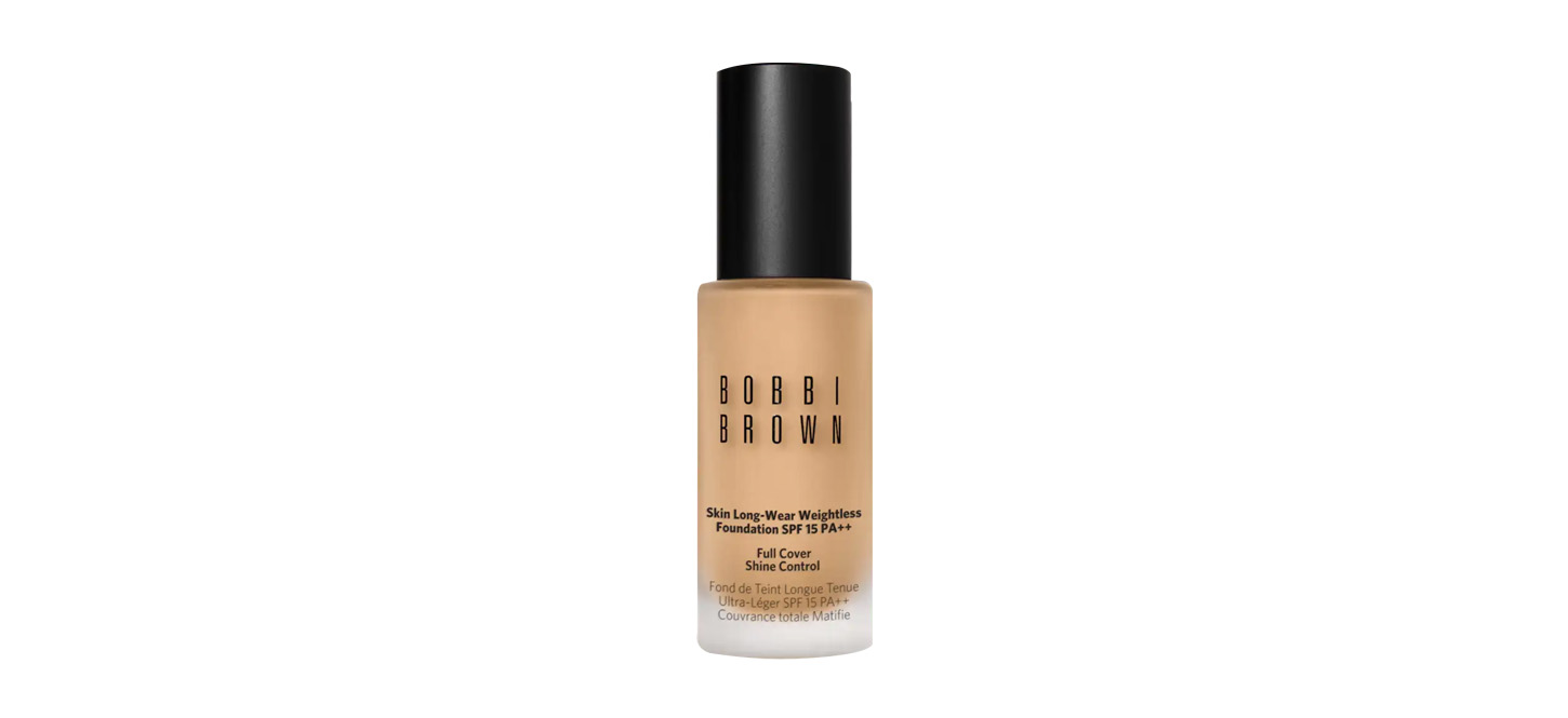 รองพื้นคุมมันไม่ติดแมส Bobbi Brown Skin Long-Wear Weightless Foundation