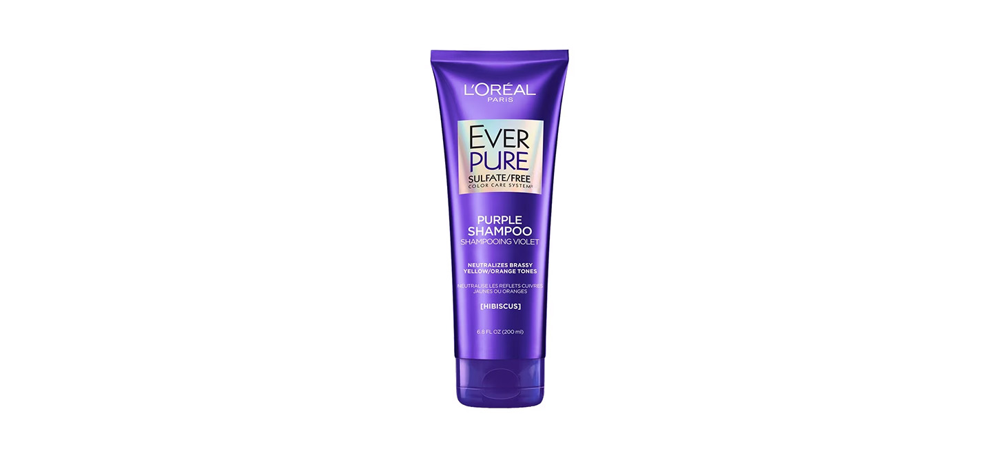 แชมพูล็อกสีผม L’Oreal Paris Ever Pure Brass Toning Purple Shampoo