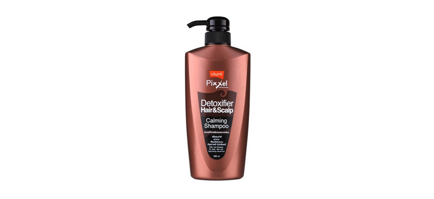 แชมพูล็อกสีผม Lolane Pixxel Detoxifier Hair & Scalp Calming Shampoo