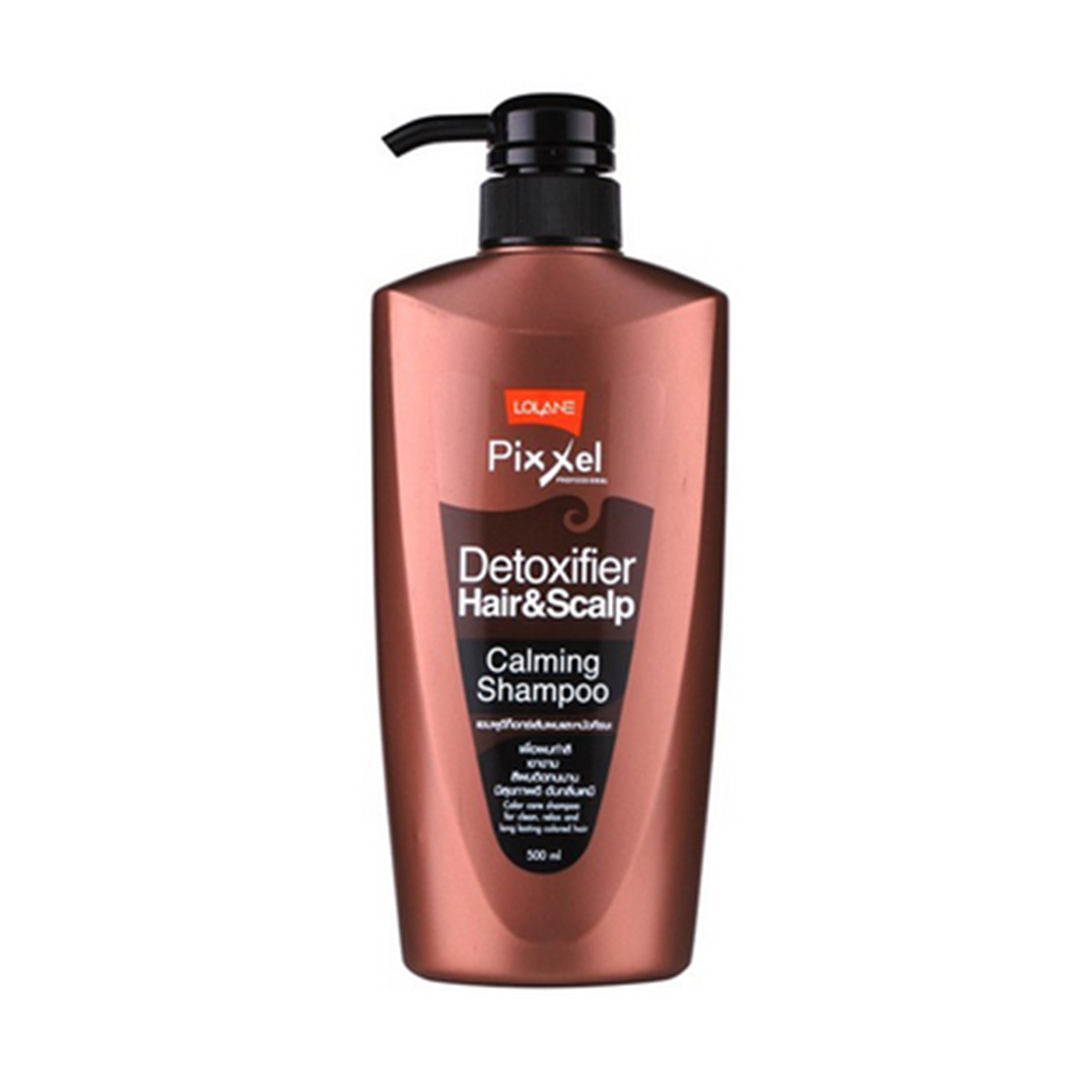 แชมพูล็อกสีผม Lolane Pixxel Detoxifier Hair & Scalp Calming Shampoo