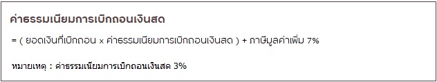 บัตรเครดิตกรุงศรี อัตราดอกเบี้ย