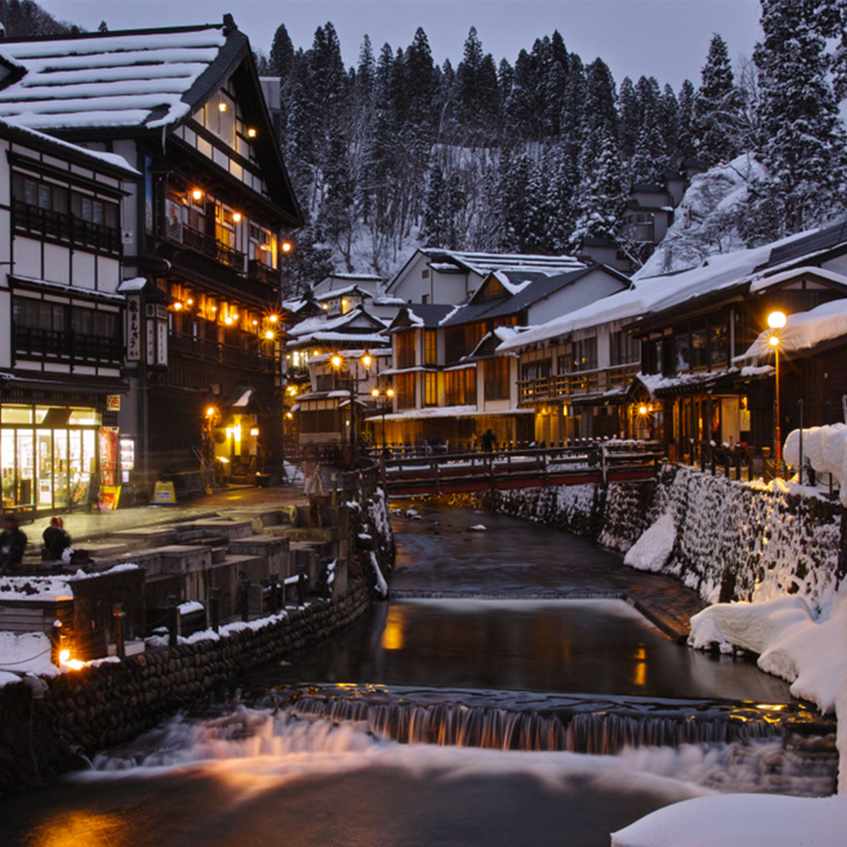 ที่เที่ยวหิมะญี่ปุ่น Ginzan Onsen